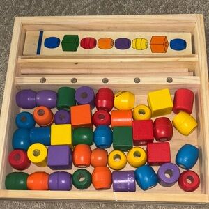 Colorful Wooden Shape Sorting Toy Melissa & Doug